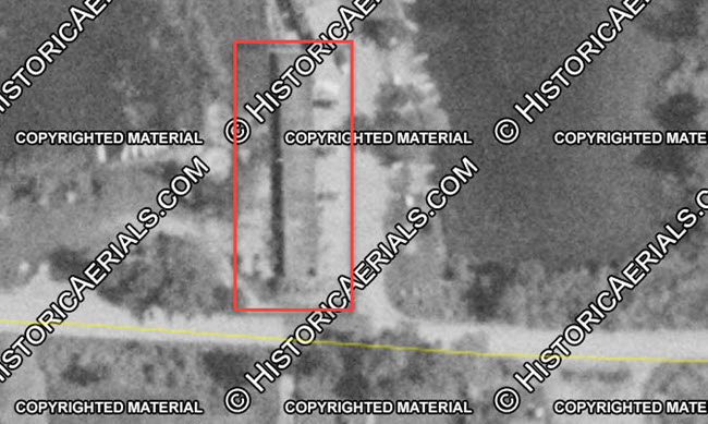 R.K. Cabins - 1957 Aerial (newer photo)